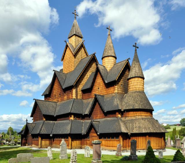 Heddal Stave Church, Telemark, Norway